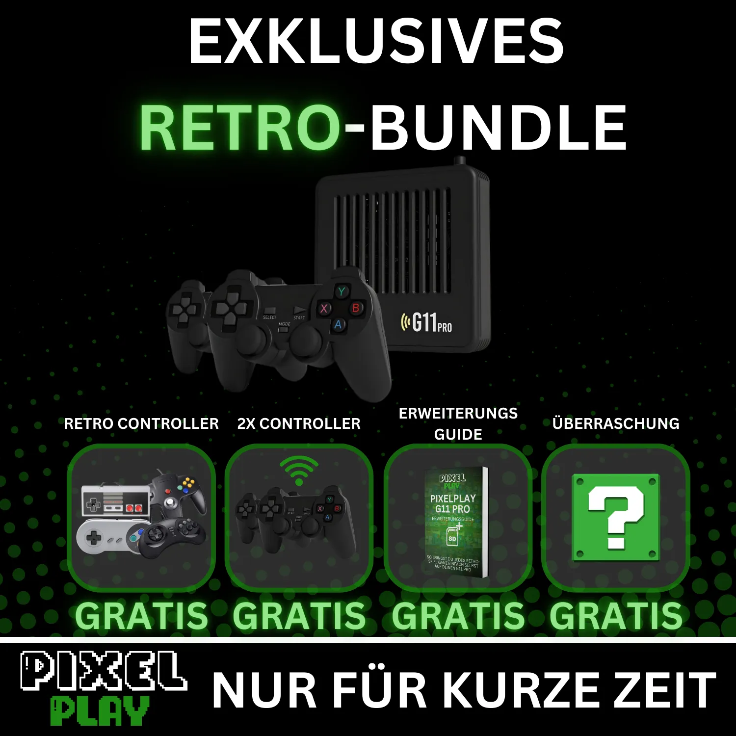 PixelPlay G11 Pro Produktfoto 2